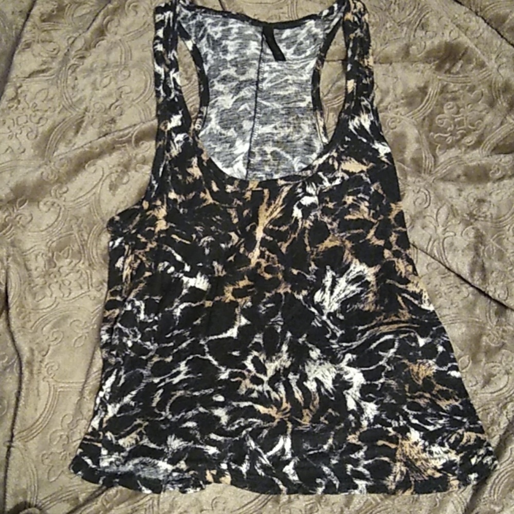 Leopard print tank
